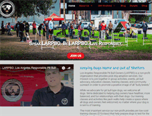 Tablet Screenshot of larpbo.org